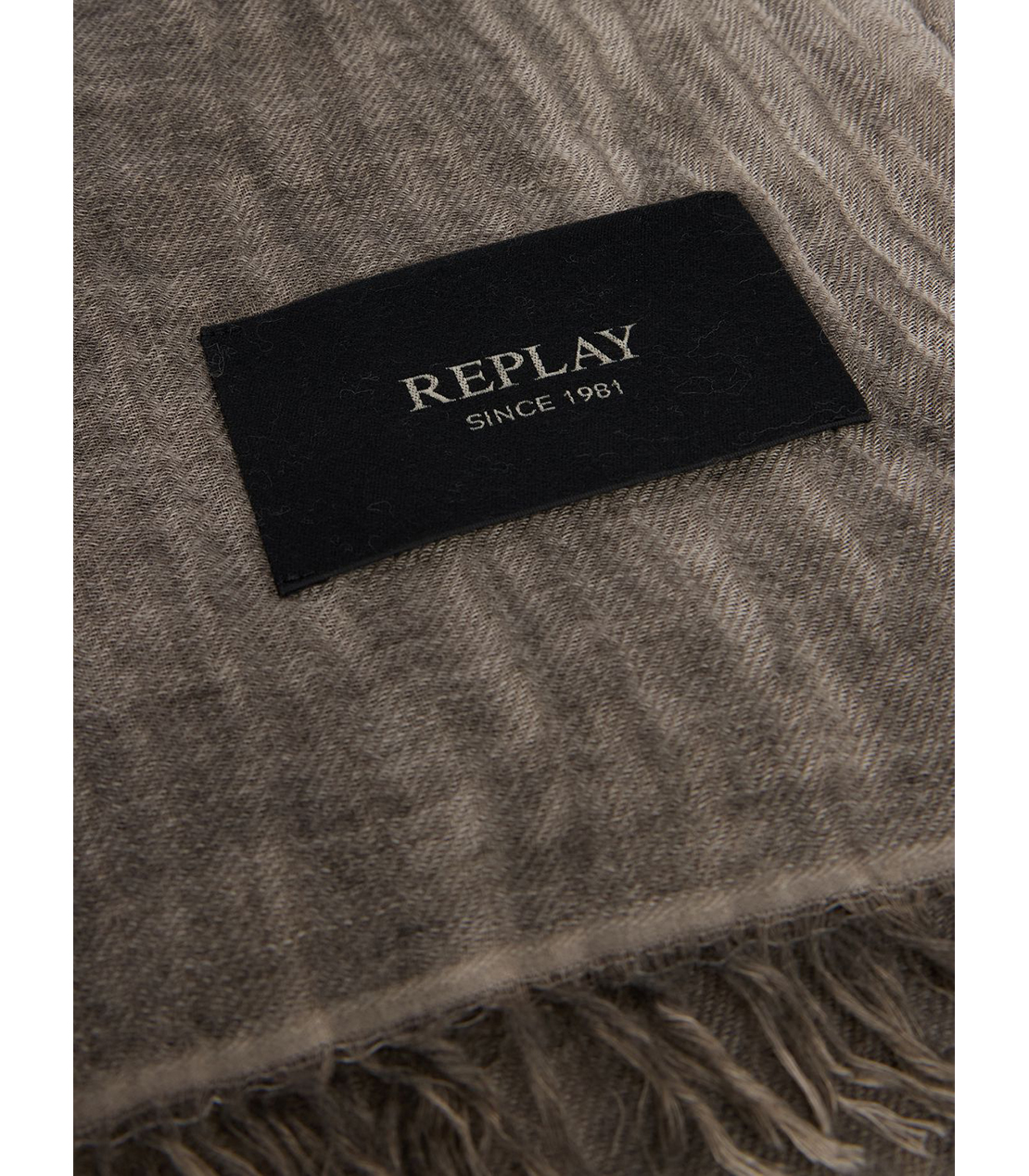 フェード ウールブレンド ストール 詳細画像 ウォールナット 3